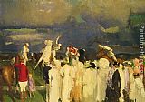 Polo Crowd by George Wesley Bellows